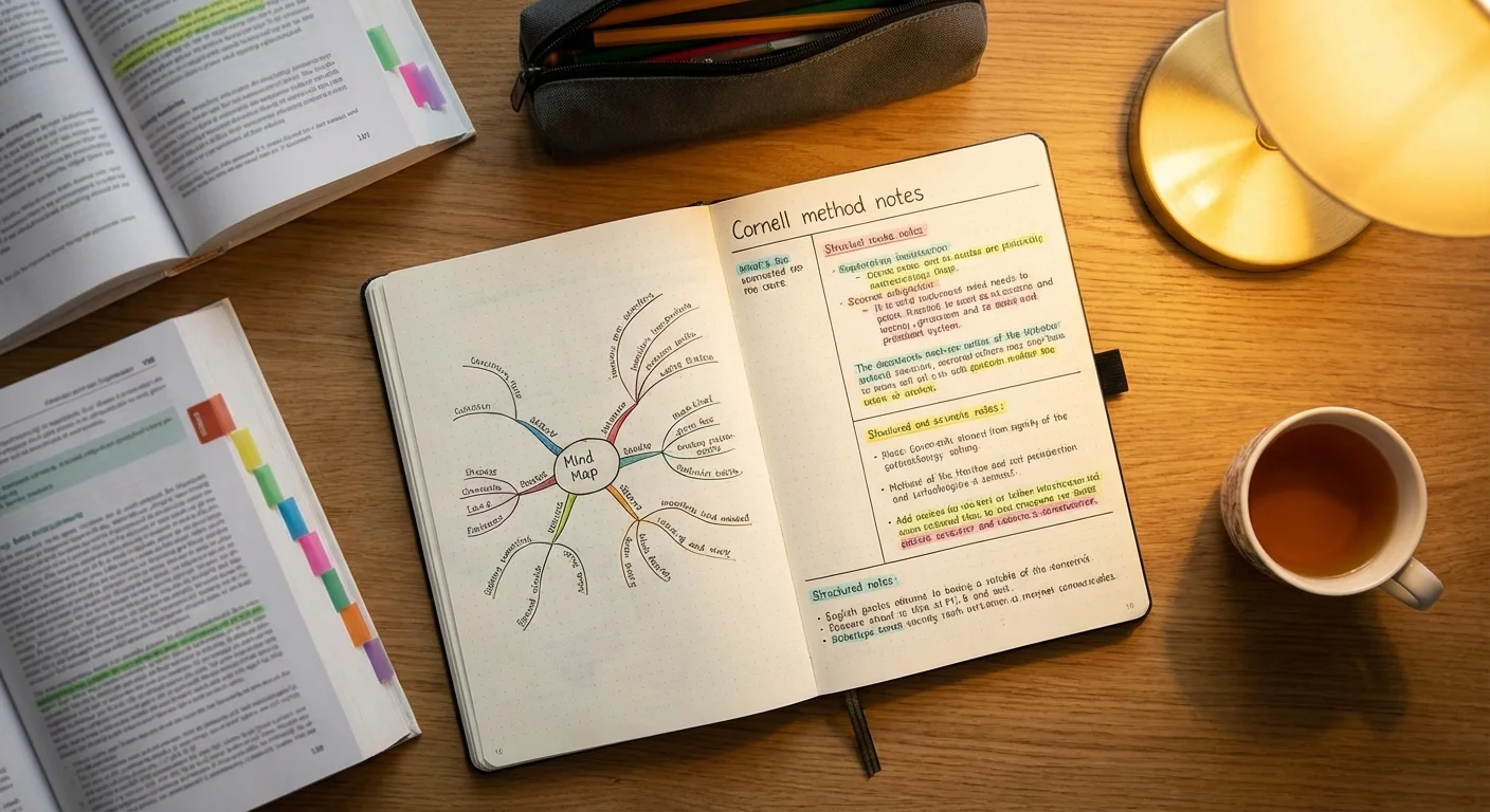 Appunti organizzati con il metodo Cornell